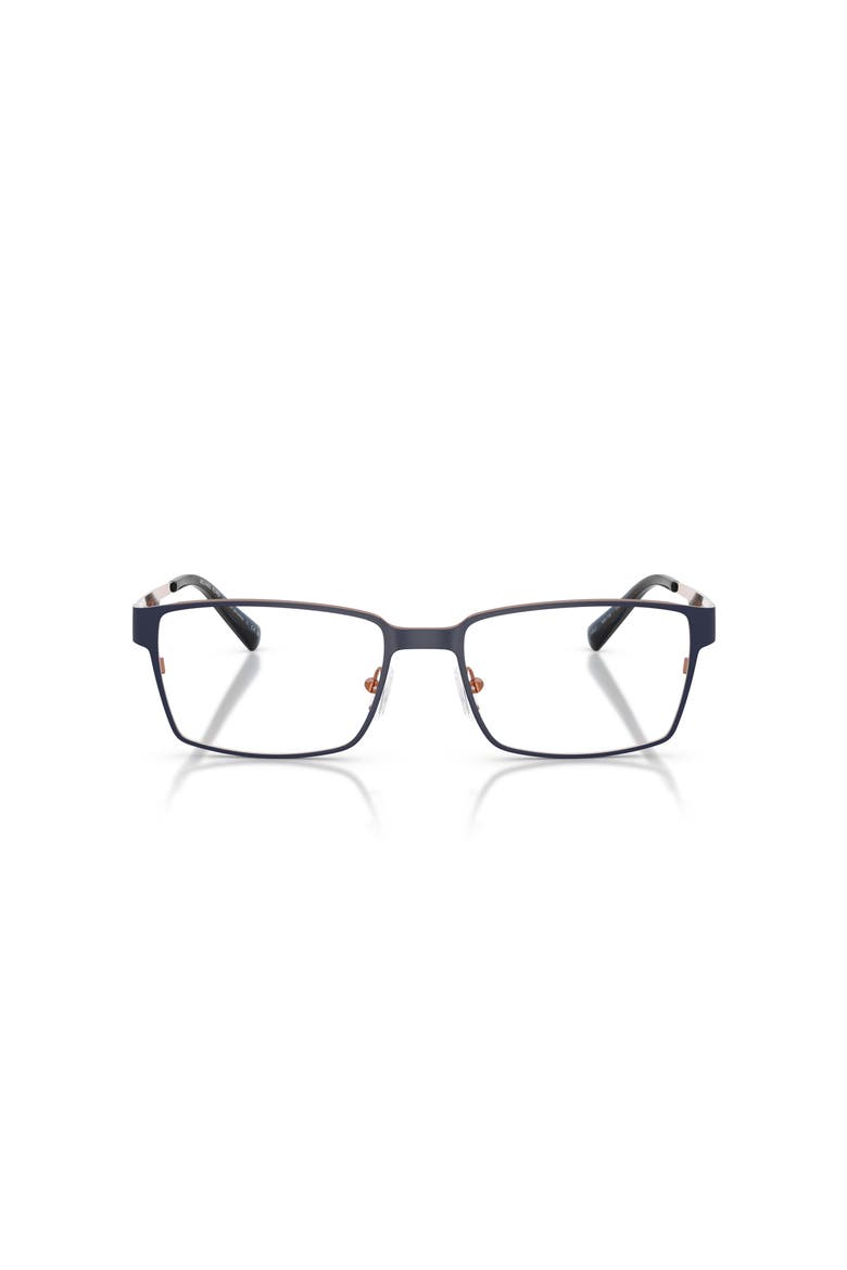 54mm Rectangle optical glasses, Alternate, color, Blue
