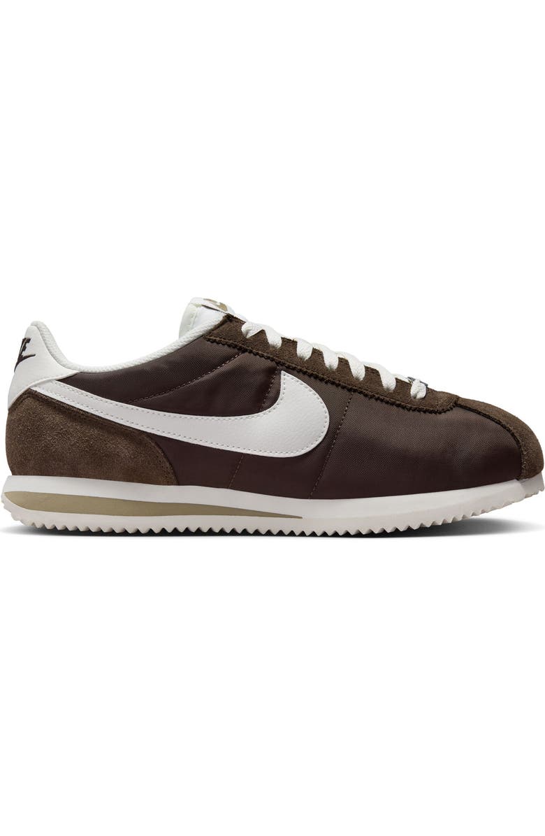 Nike Cortez Sneaker, Alternate, color, Baroque Brown/ Sail/ Khaki