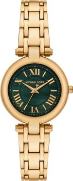 Michael Kors Laney Three-Hand Quartz Bracelet Watch, 30mm