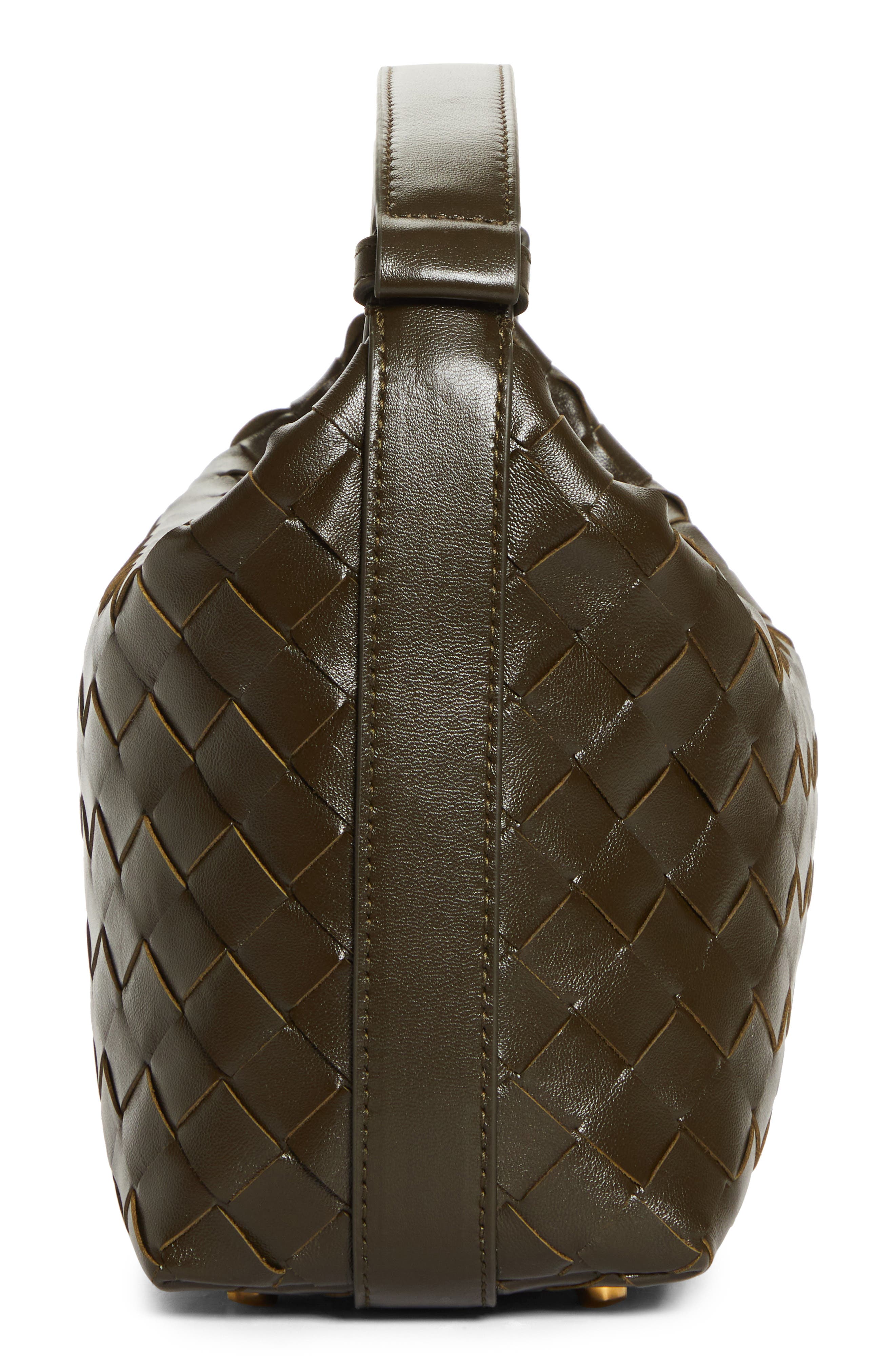 Bottega Veneta Mini Wallace Intrecciato Leather Shoulder Bag