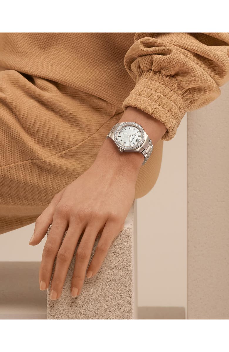 Baume & Mercier Riviera 10662 Automatic Bracelet Watch, 36mm, Alternate, color, 