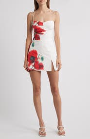 Amanda Uprichard Taylor Floral Cotton Skort Romper