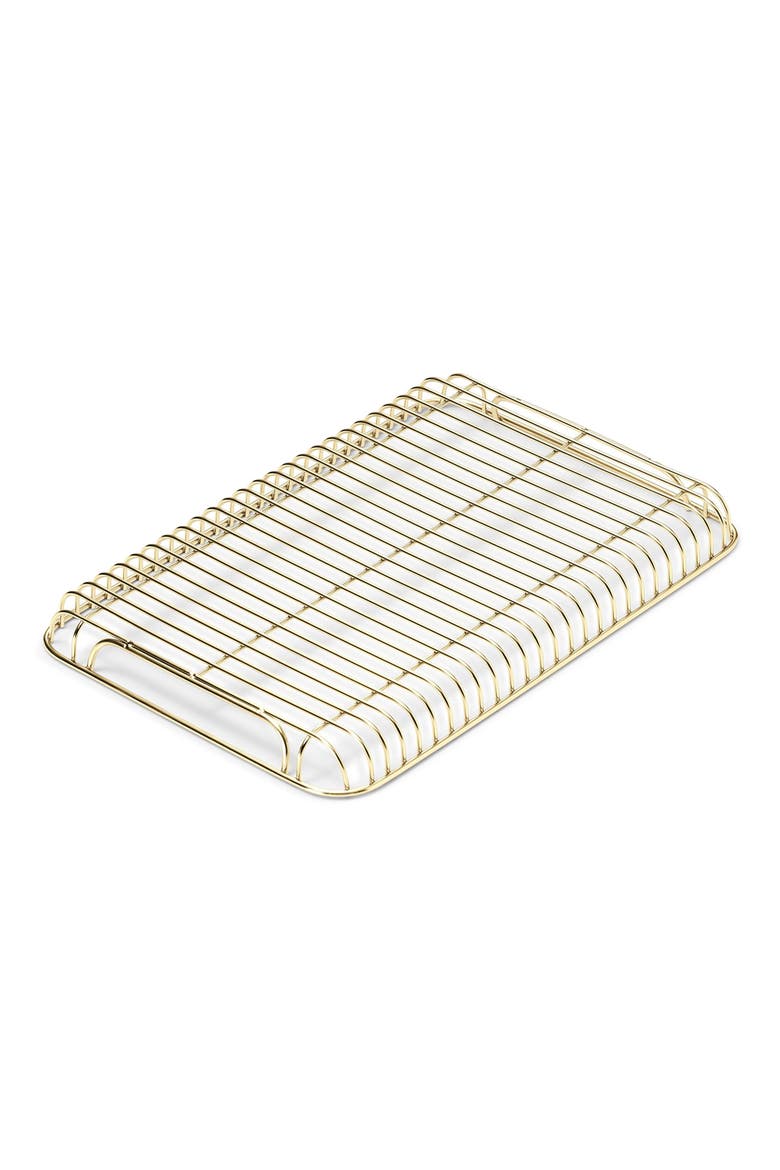 Mini Cooling Rack, Alternate, color, GOLD