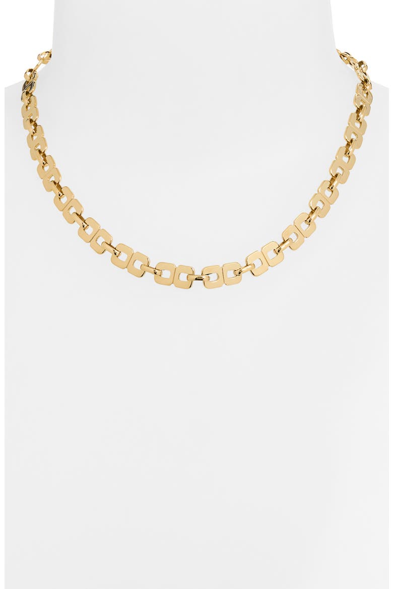 Rome Chain Necklace, Alternate, color, HIGH POLISH GOLD