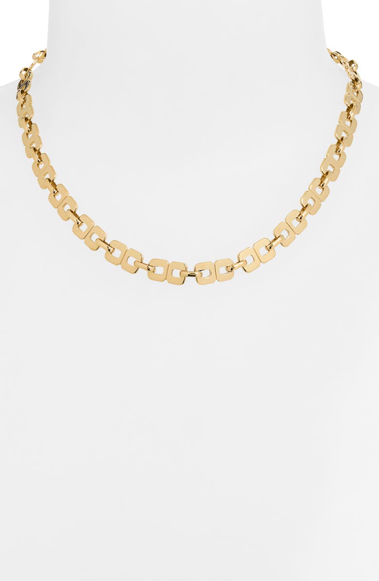 JENNY BIRD Rome Chain Necklace, Alternate, color, High Polish Gold