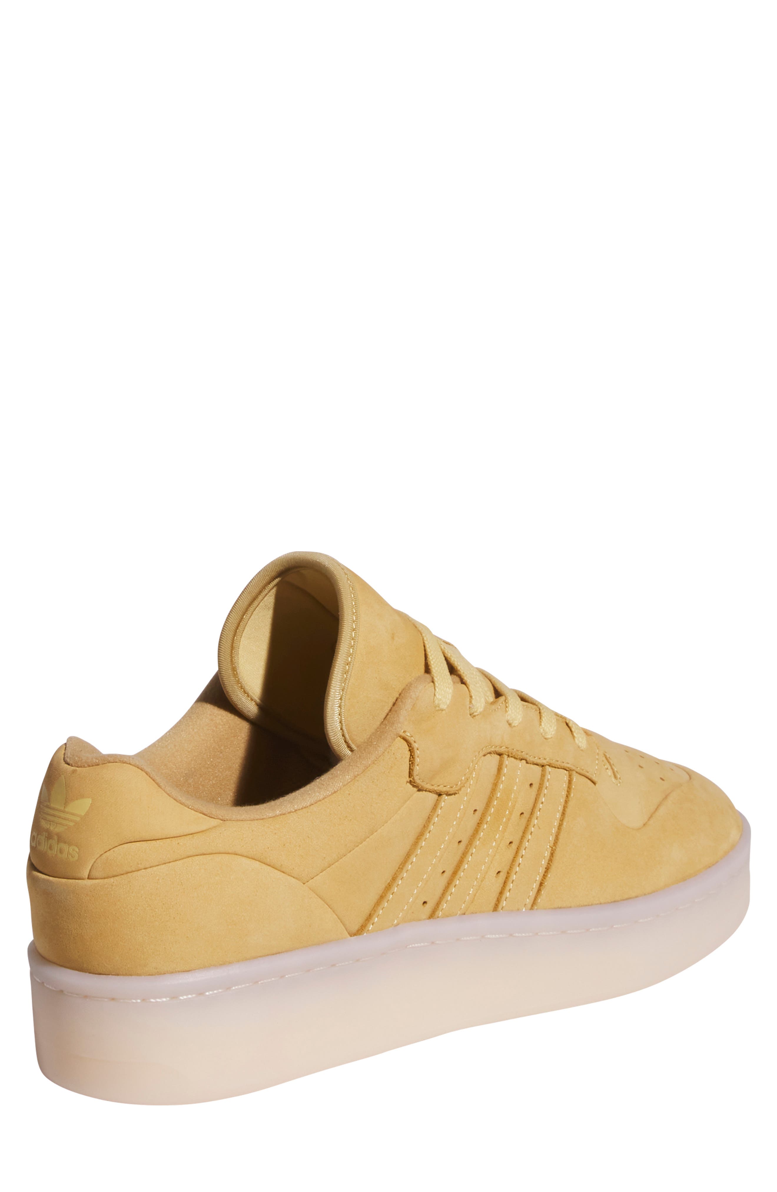 adidas Rivalry Lux Low Top Basketball Sneaker, Alternate, color, Wonder White/ Black