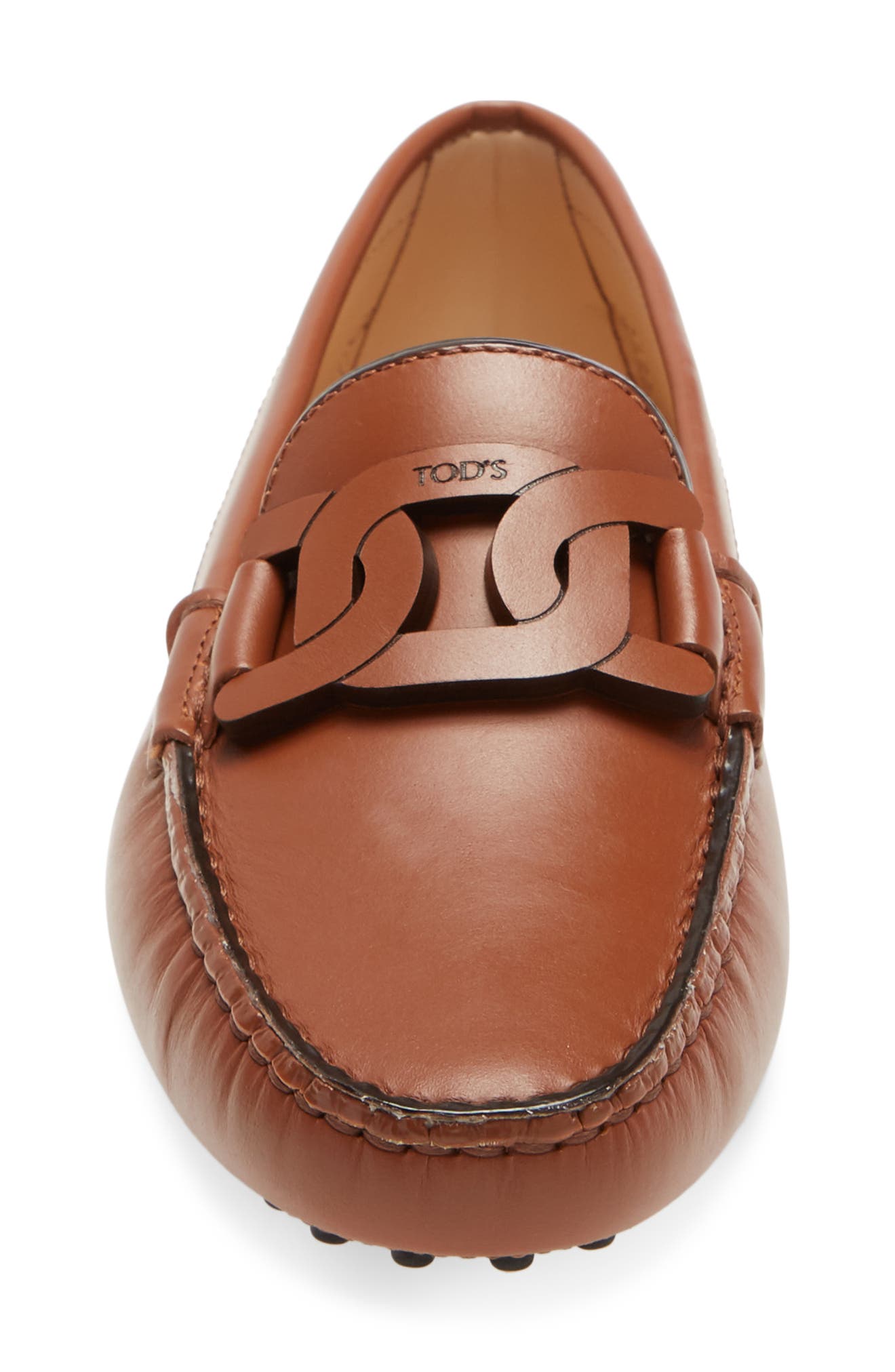Tod's Gommini Chain Detail Driving Moccasin, Alternate, color, 