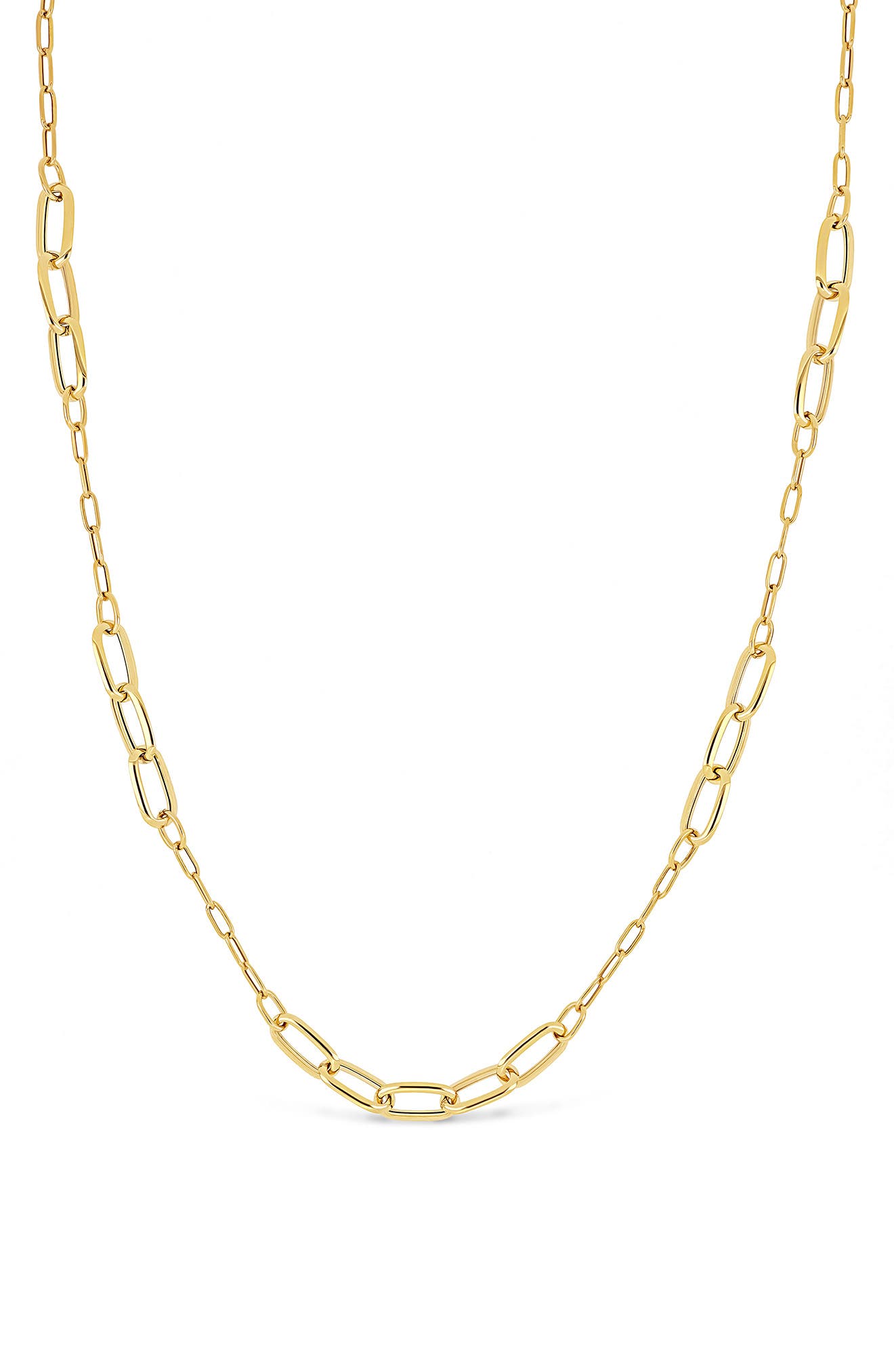14k Gold Link Necklace