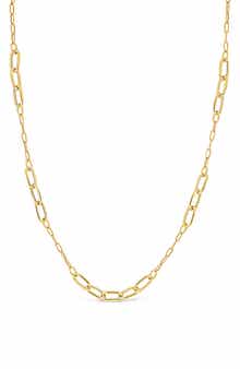 14k Gold Link Necklace