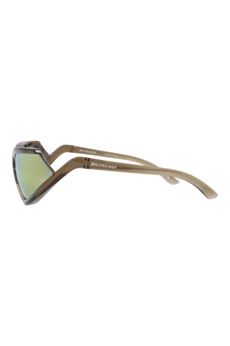 Gender Inclusive 50mm Cat Eye Sunglasses, Alternate, color, BROWN BROWN YELLOW