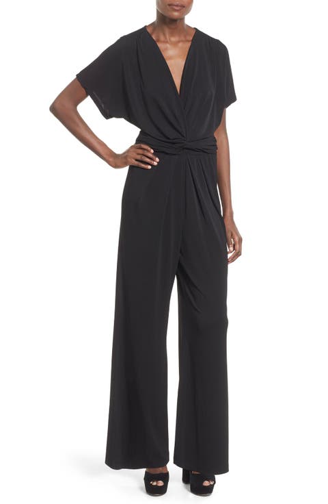 ASTR Twist Front Jumpsuit