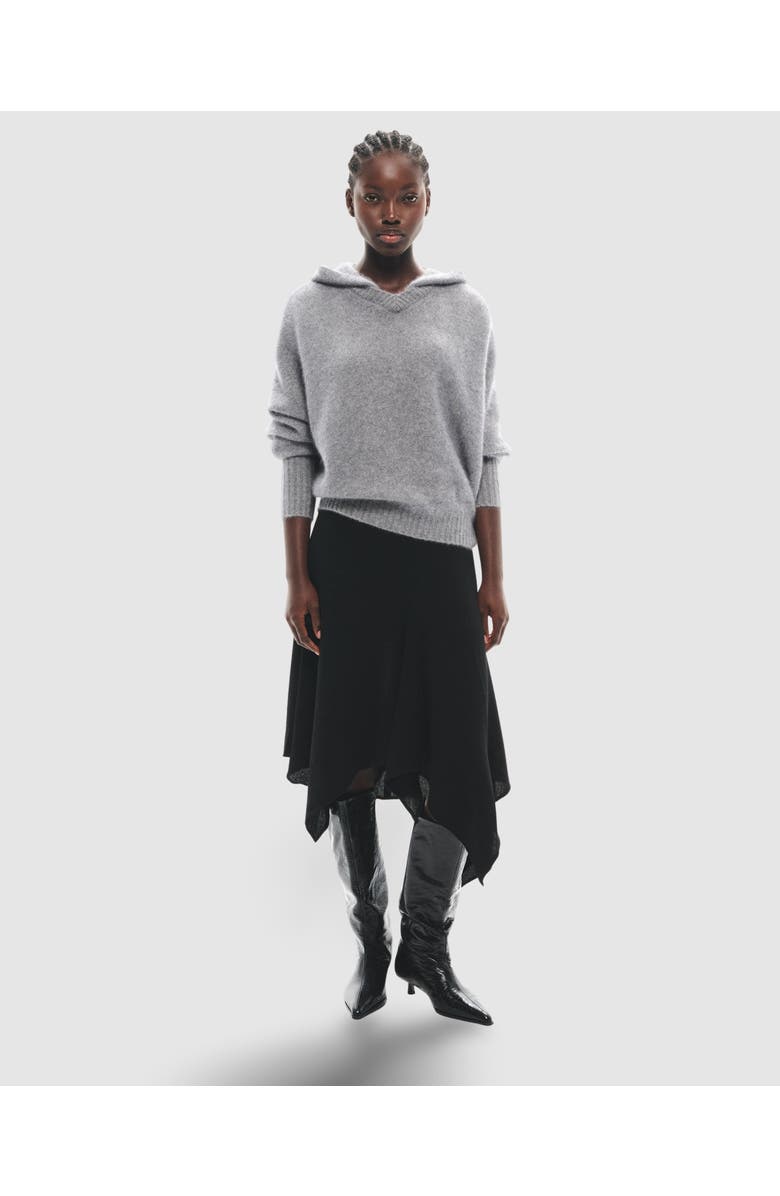 MI/MAI Vivienne Low Heel Crinkled Boots, Alternate, color, Black