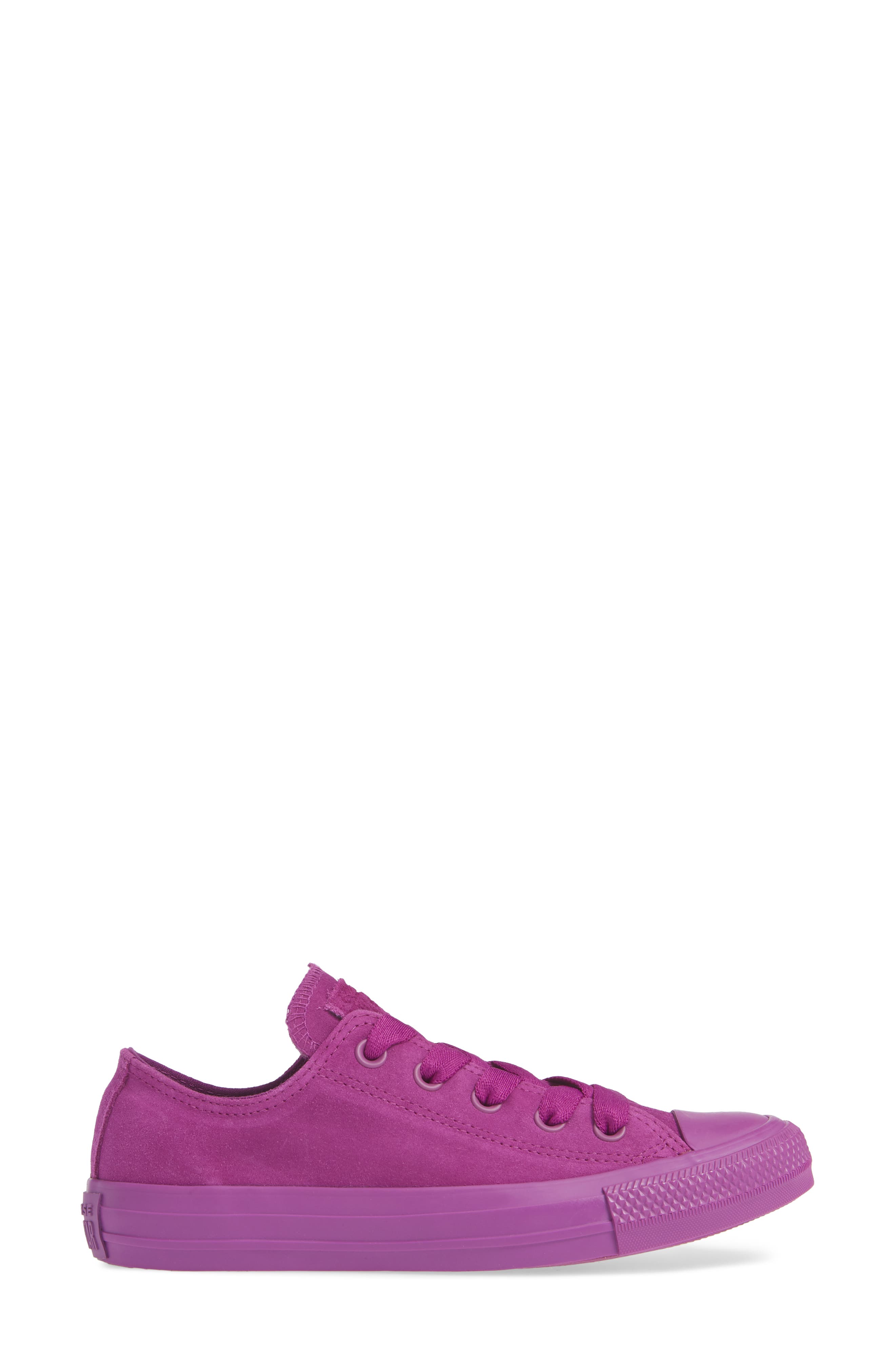 Chuck Taylor® All Star® Ox Sneaker, Alternate, color, ICON VIOLET SUEDE