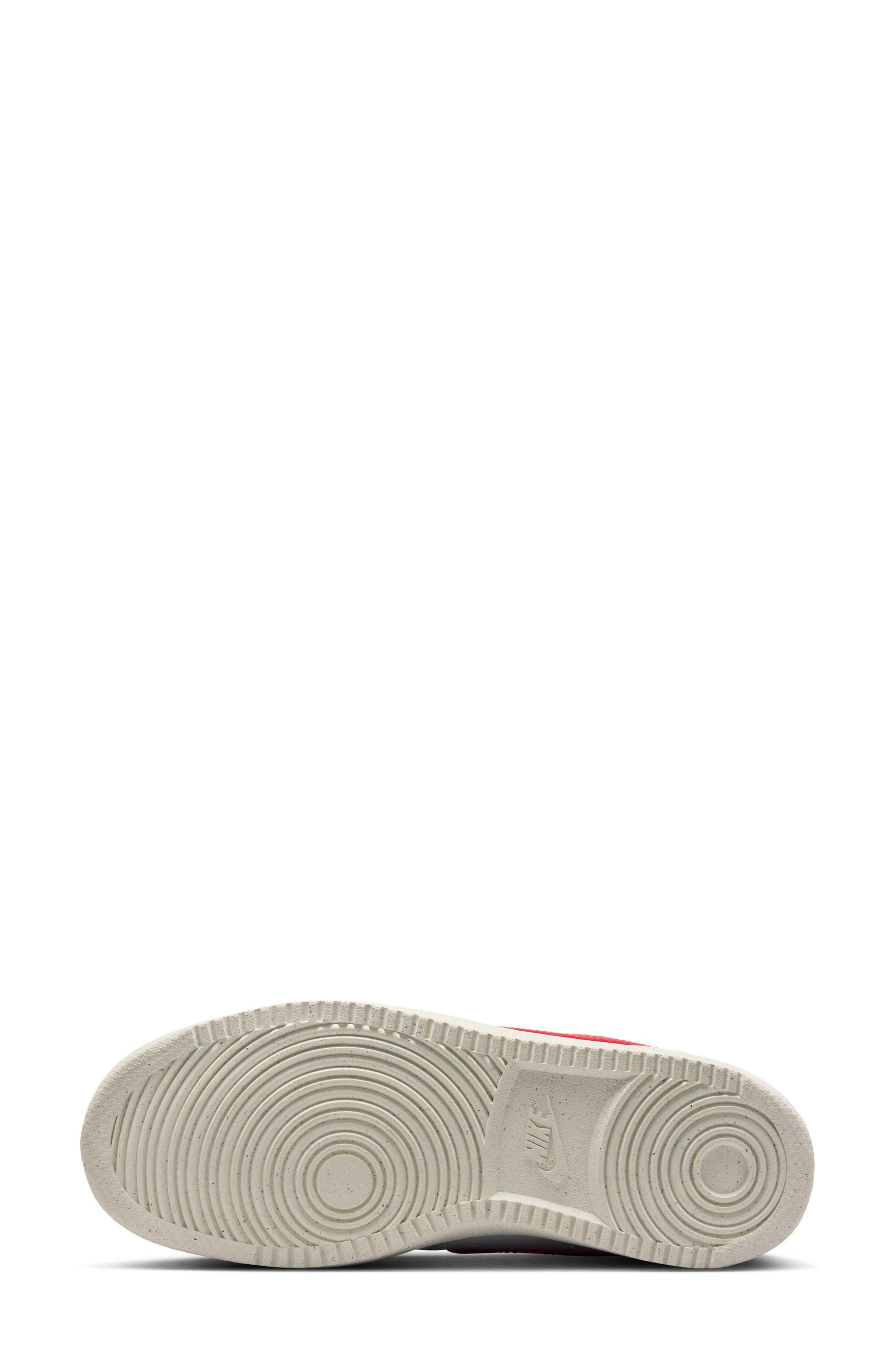 Nike Court Vision Low Sneaker, Alternate, color, White/ Magic Ember