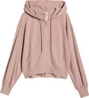 Zella Go Easy Terry Zip Hoodie