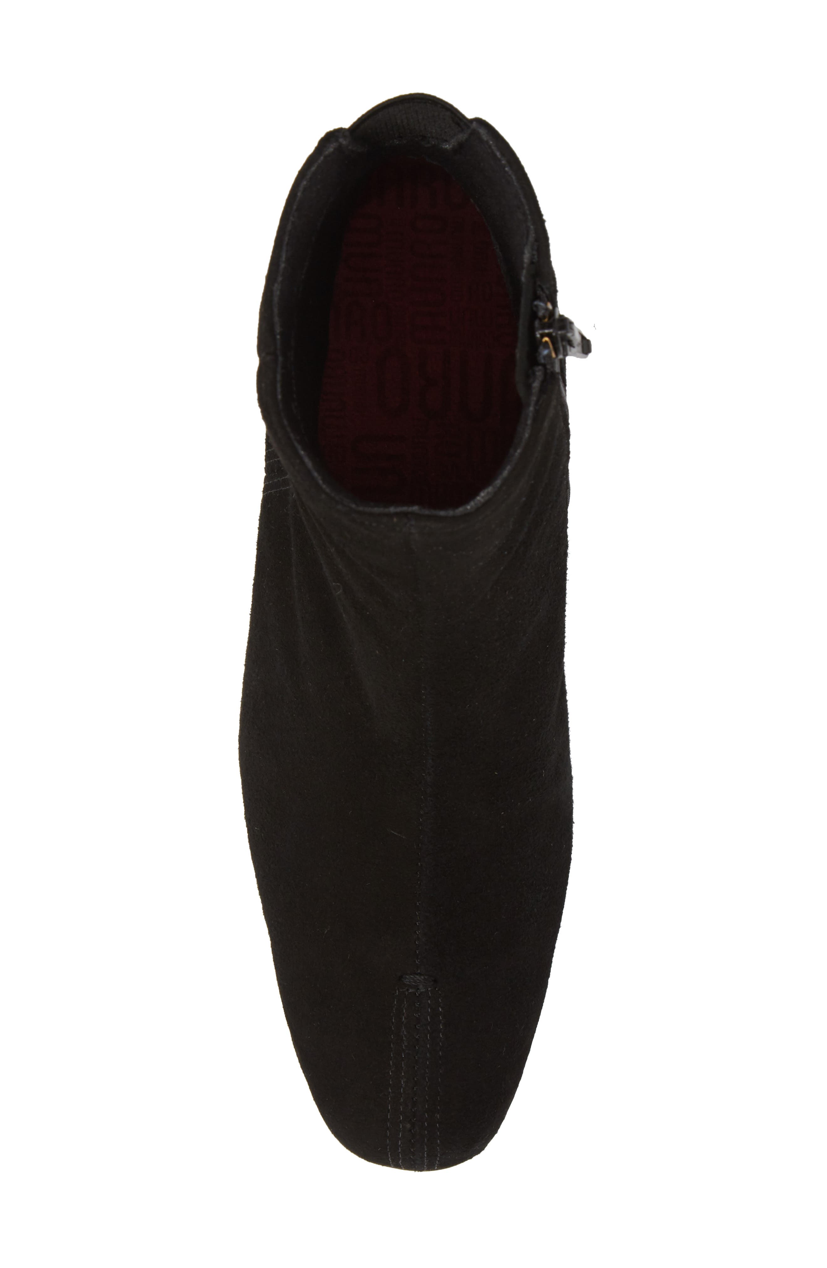 Elessa Bootie, Alternate, color, BLACK SUEDE
