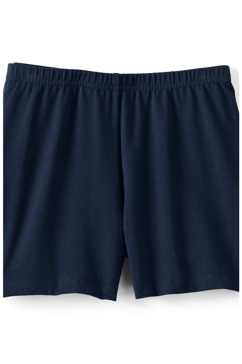 Girls Tough Cotton Cartwheel Shorts, Main, color, Classic Navy