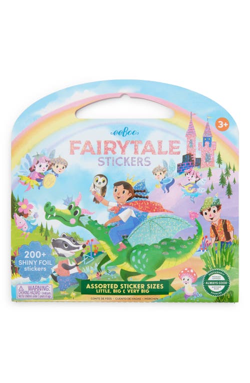 eeBoo Shiny Fairytale Sticker Pack in Multi  product