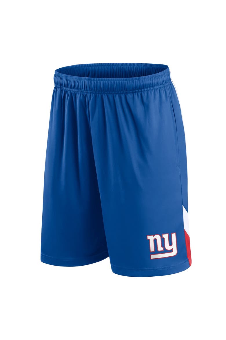 Men's Fanatics Branded Royal New York Giants Interlock Shorts, Alternate, color, Royal