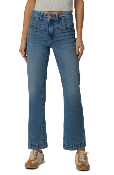 Kelsey High Waist Kick Flare Jeans (Spirited)