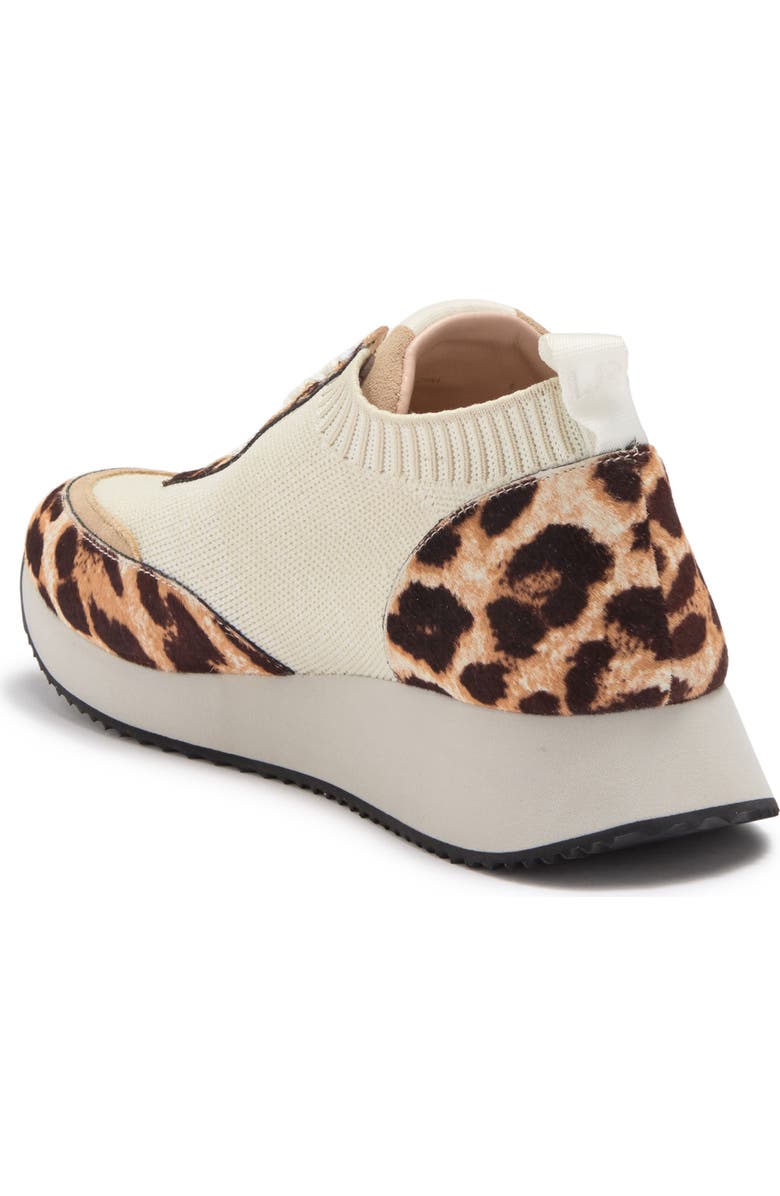 Loeffler Randall Remi Genuine Calf Hair Detail Sneaker, Alternate, color,