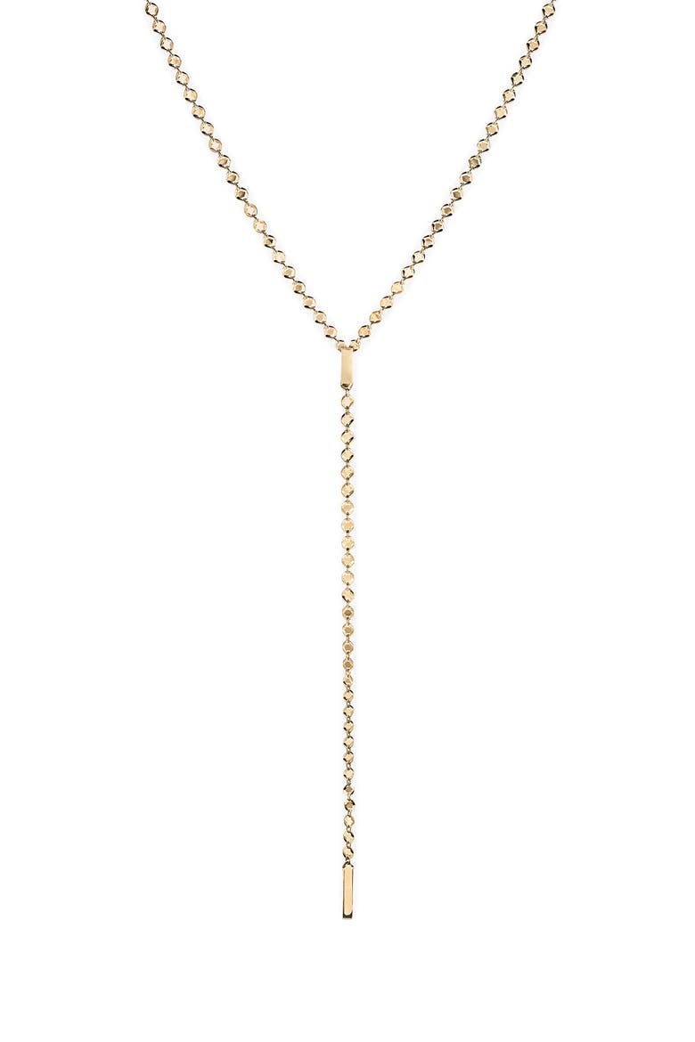 Miami Lariat Necklace, Alternate, color, YELLOW