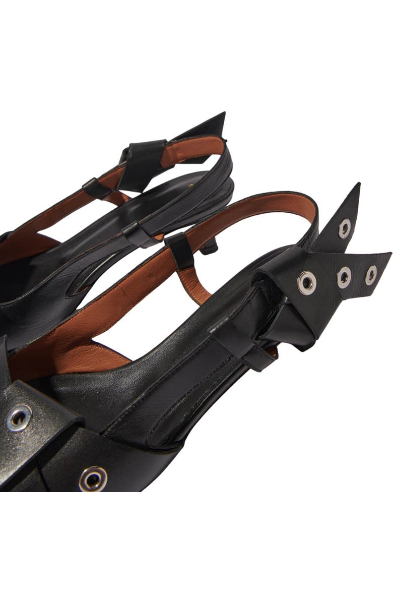 maje Pointed pumps with bow detail, Alternate, color,