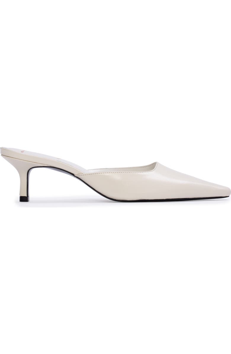 BLACK SUEDE STUDIO Riley 50 Leather Mule, Main, color, Coconut Leather