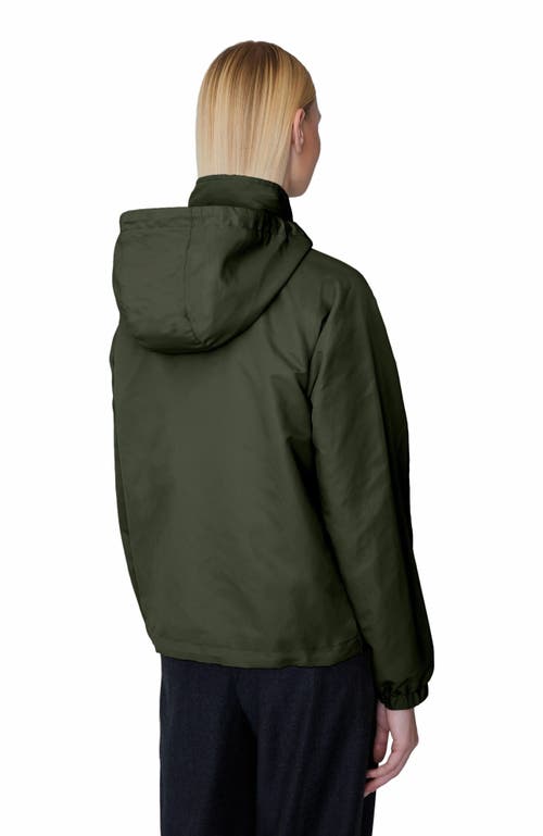 Quartz Co. Lisa | Lightweight Hooded Jacket In Sage