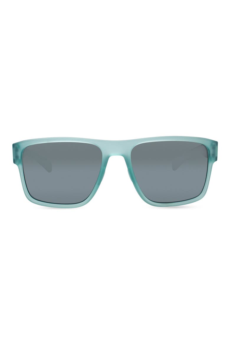 Monte Carlo 57mm Square Sunglasses, Main, color, MATTE TURQUOISE