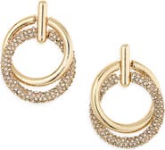 BaubleBar Gretchen Hoop Drop Earrings