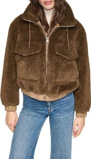 Andrew Marc Norelle Faux Fur Jacket