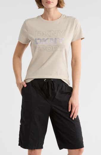 Rhinestone Glitter Logo T-Shirt