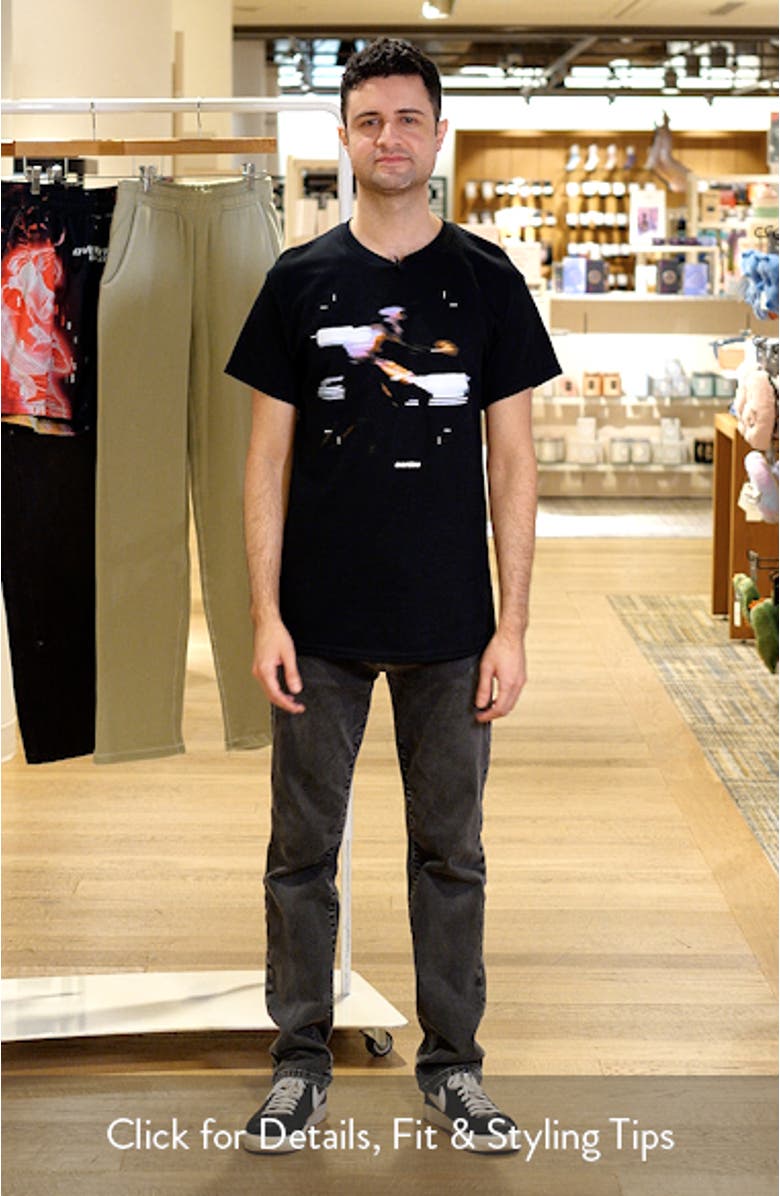 Motion Blur Cotton Graphic T-Shirt, sales video thumbnail
