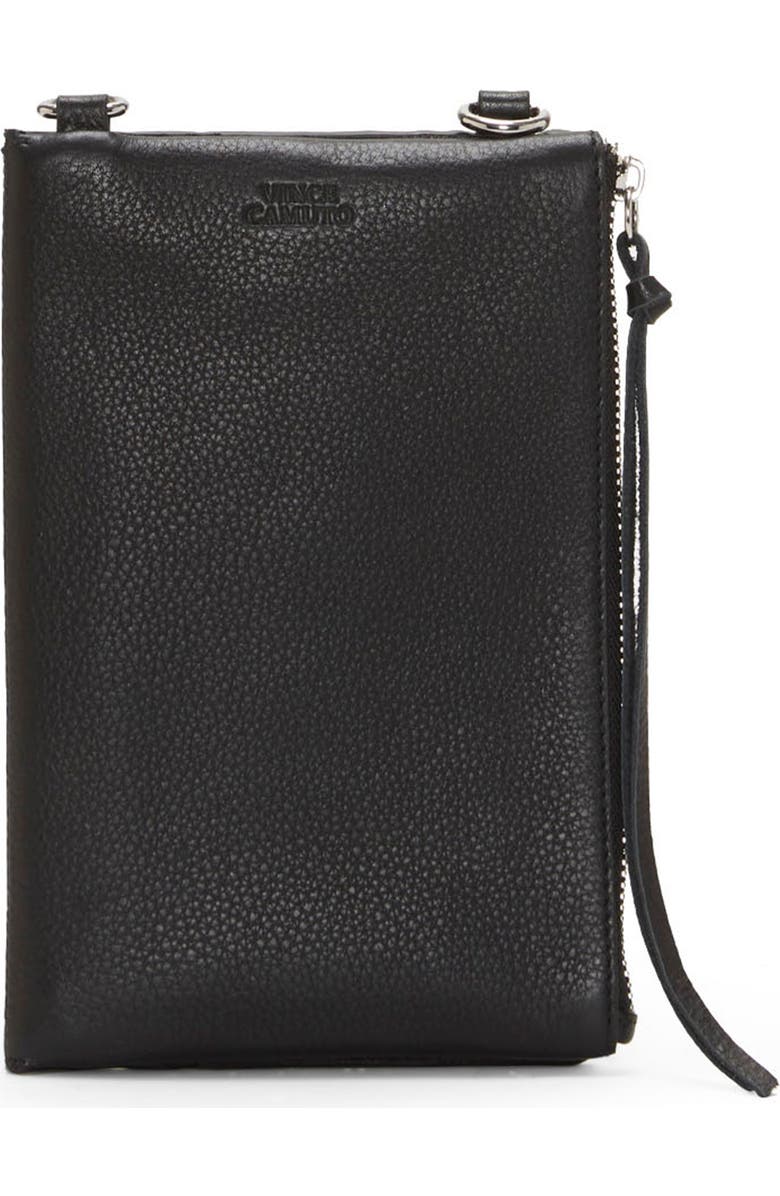 Vince Camuto Rylan Leather Phone Crossbody Bag, Alternate, color,