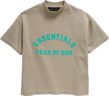 Kids' Logo Crewneck Cotton Graphic T-Shirt