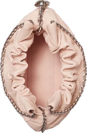 Mini Fleming Quilted Leather Hobo Bag