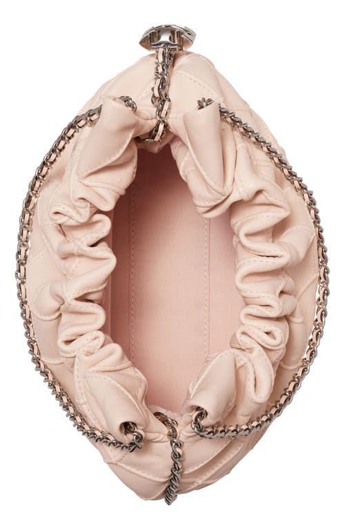 Tory Burch Mini Fleming Quilted Leather Hobo Bag
