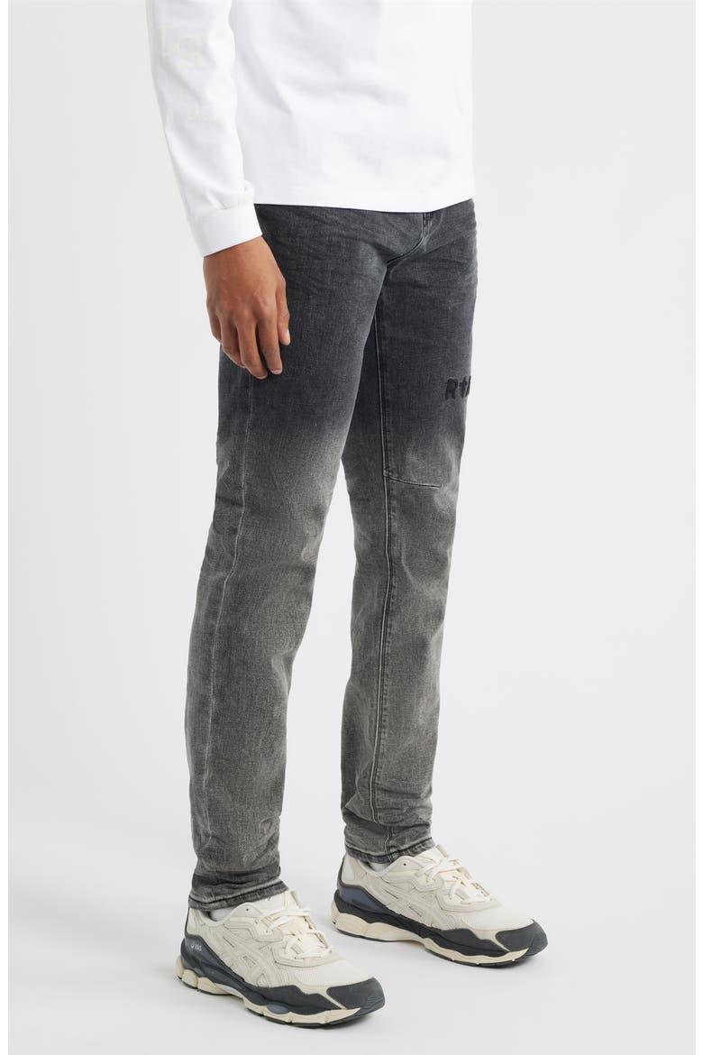 Bryant Gradient Skinny Jeans, Alternate, color, LIGHT CHARCOAL