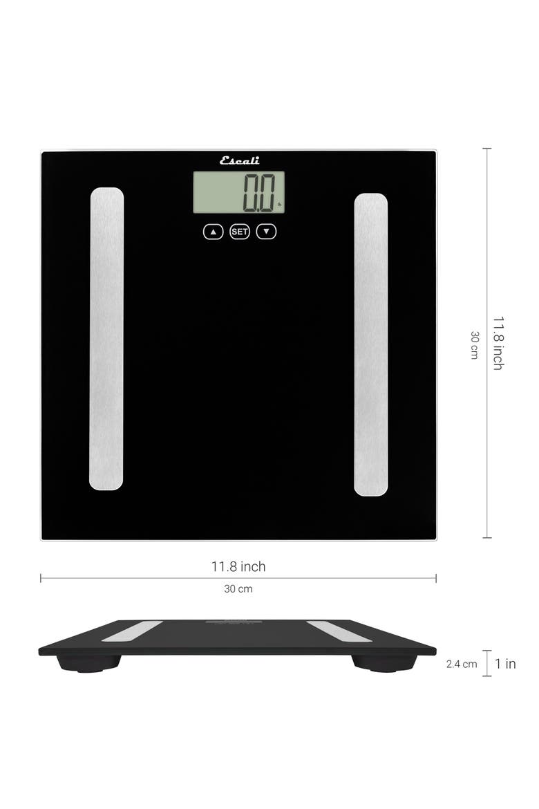 Complete Health Body Composition Scale, Alternate, color, Black