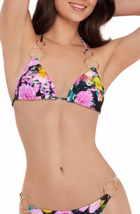 Ring Triangle Bikini Top