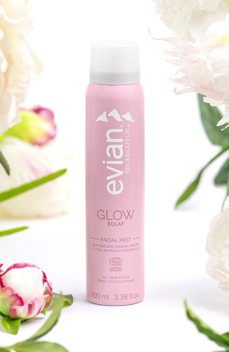 Evian Glow Facial Mist, Alternate, color, 