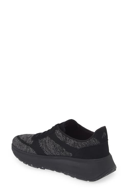 Fitflop F-mode Platform Sneaker In Black