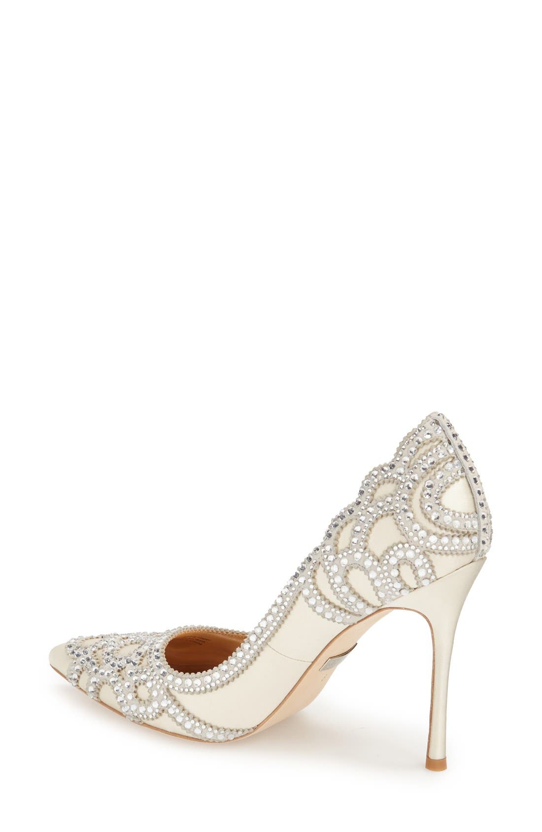 Rouge Pointed Toe Pump, Alternate, color, IVORY
