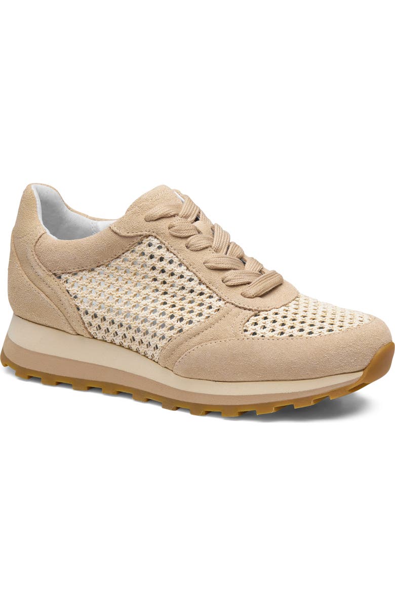 Johnston & Murphy Piper Knit Panel Sneaker, Main, color,