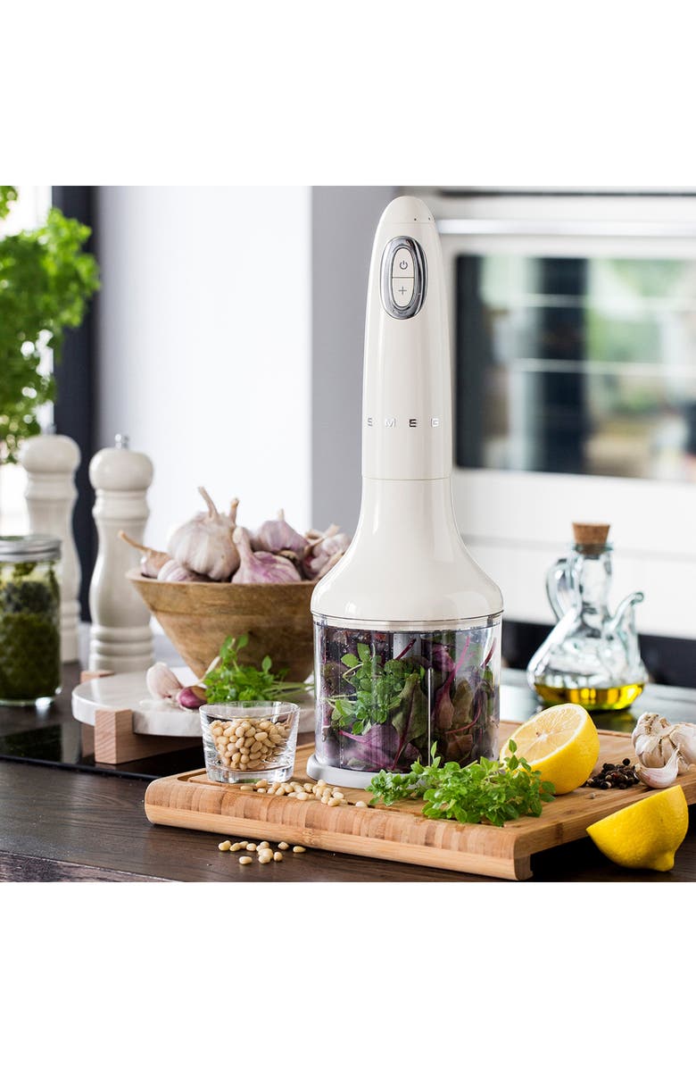 smeg Retro Style Hand Blender Set, Alternate, color, White