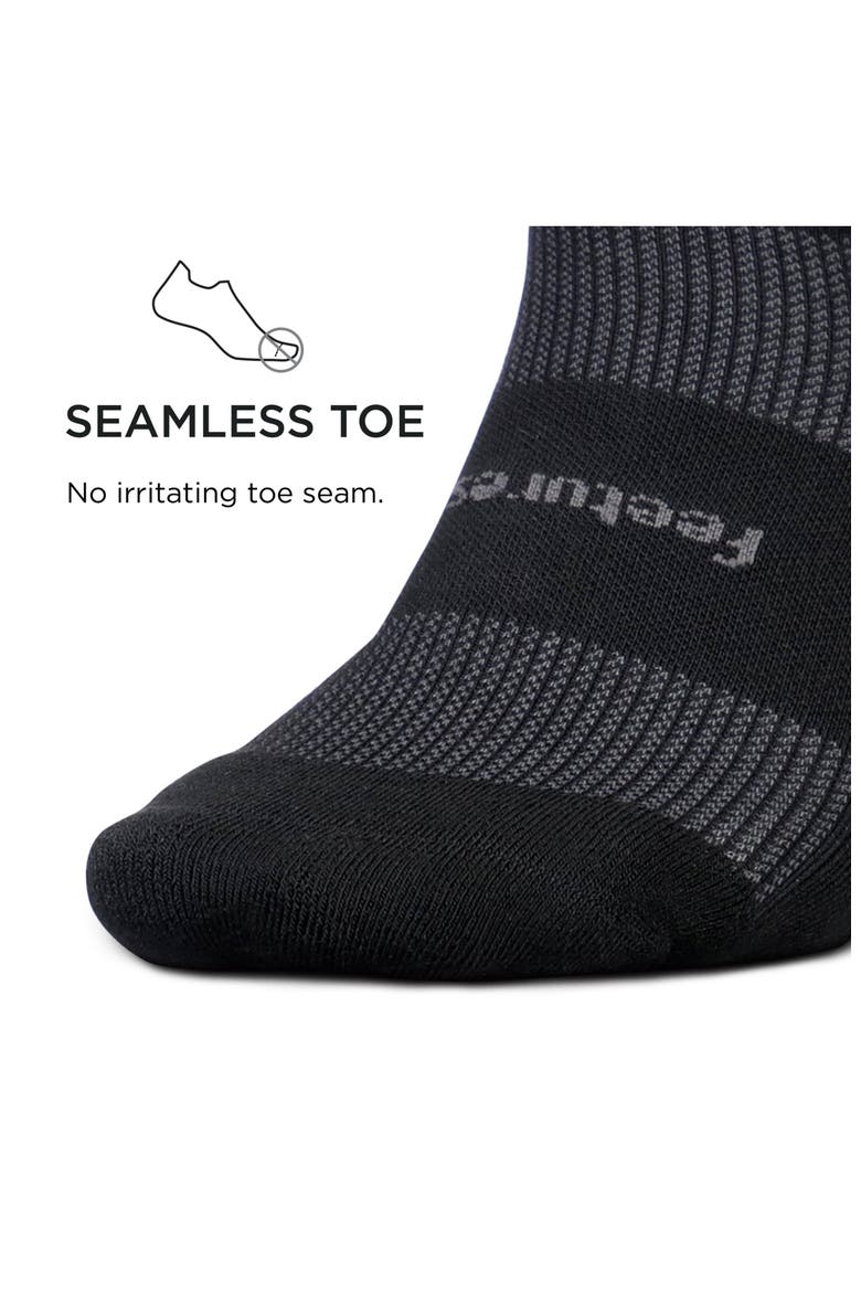 High Performance Max Cushion Ankle Sock  Tab Socks with Heel Tab, Alternate, color, Charcoal