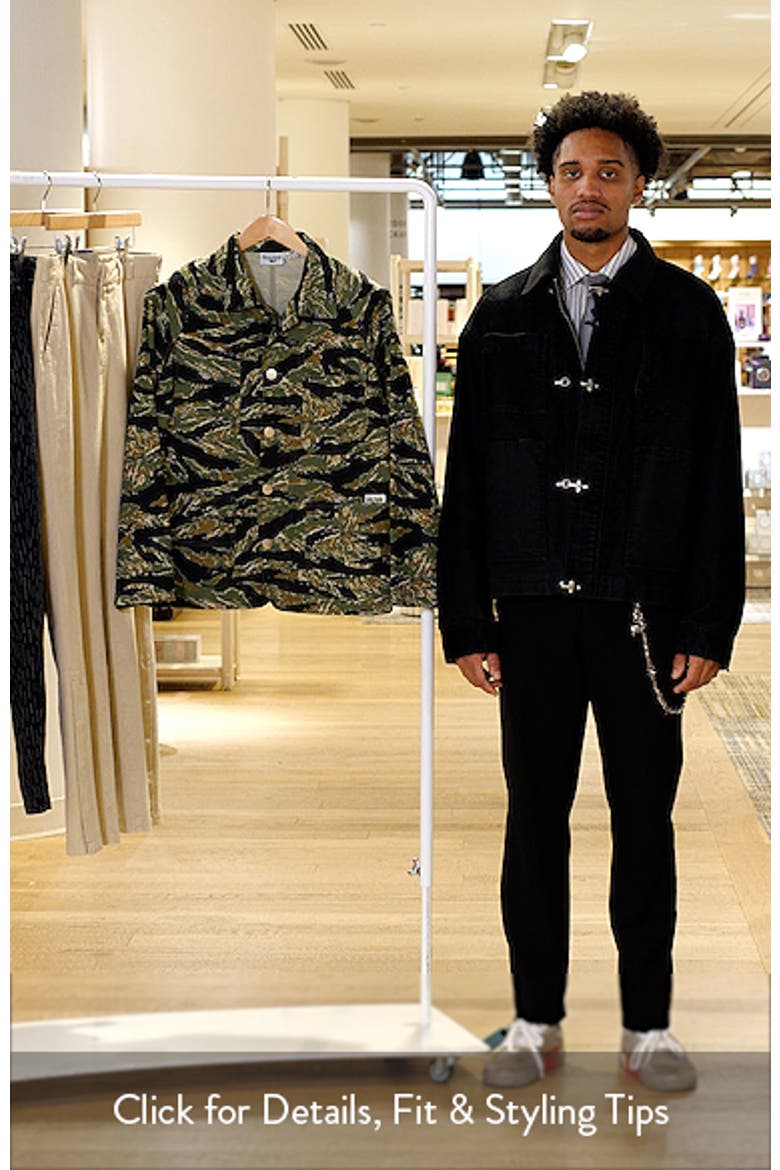 Coverall 2.0 Tiger Stripe Organic Cotton Twill Chore Coat video