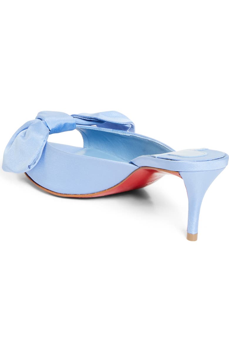 Christian Louboutin Mulazee Slide Sandal, Alternate, color, Ceruleo/ Lin Ceruleo