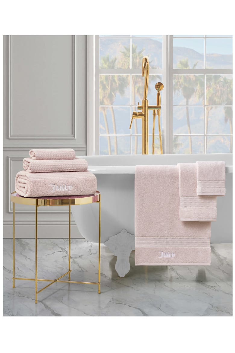 Alyssa 6-Piece Towel Set, Alternate, color, PINK